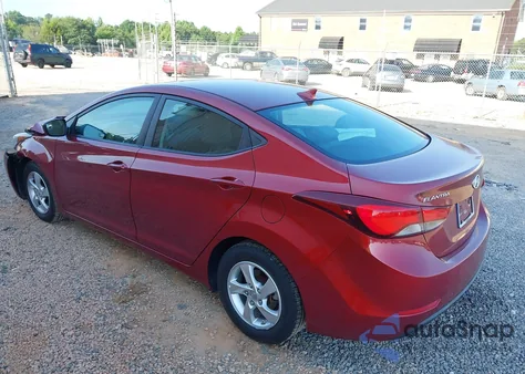 2014 Hyundai Elantra Se из США, поврежденный, VIN 5NPDH4AE5EH536092